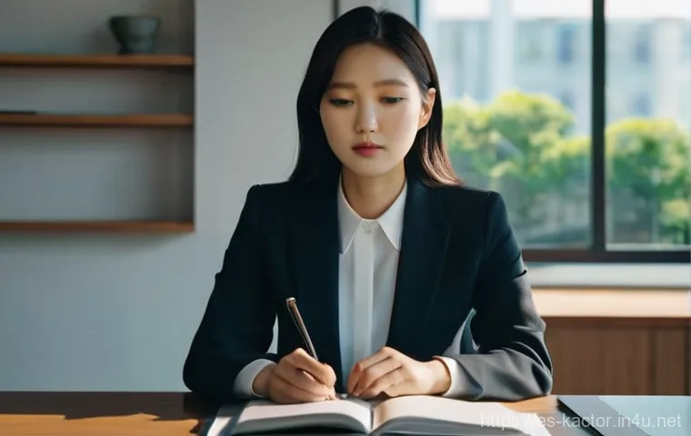 김고은 스캔들과 해명 - **Prompt:** A sophisticated Korean actress, resembling Kim Go-eun, stands gracefully between two dis...
